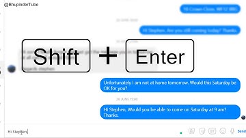 How to Hit Enter Without Sending a Message on Facebook Messenger