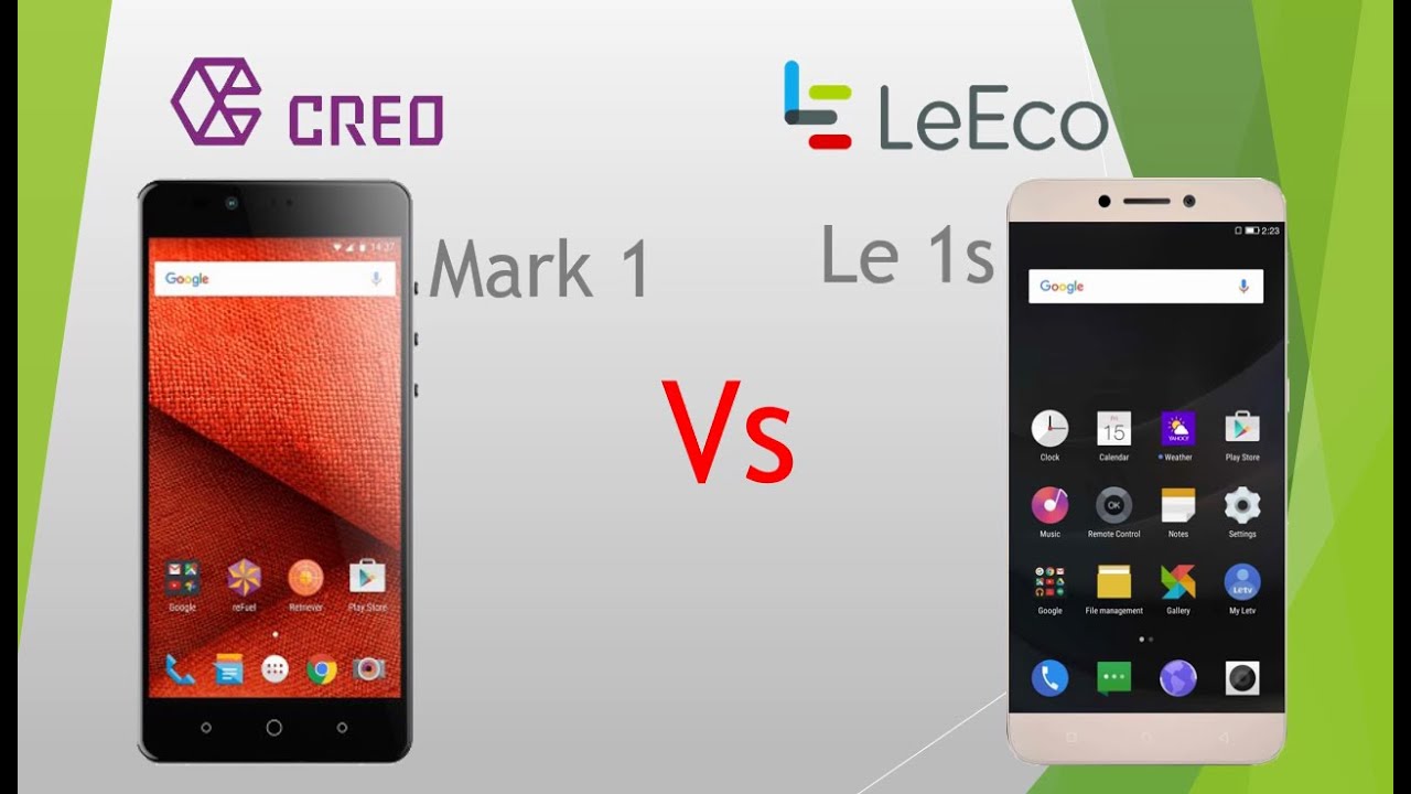 Creo Mark 1 vs Le Eco Le 1s