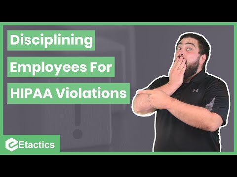 How to Discipline an Employee for a HIPAA Violation