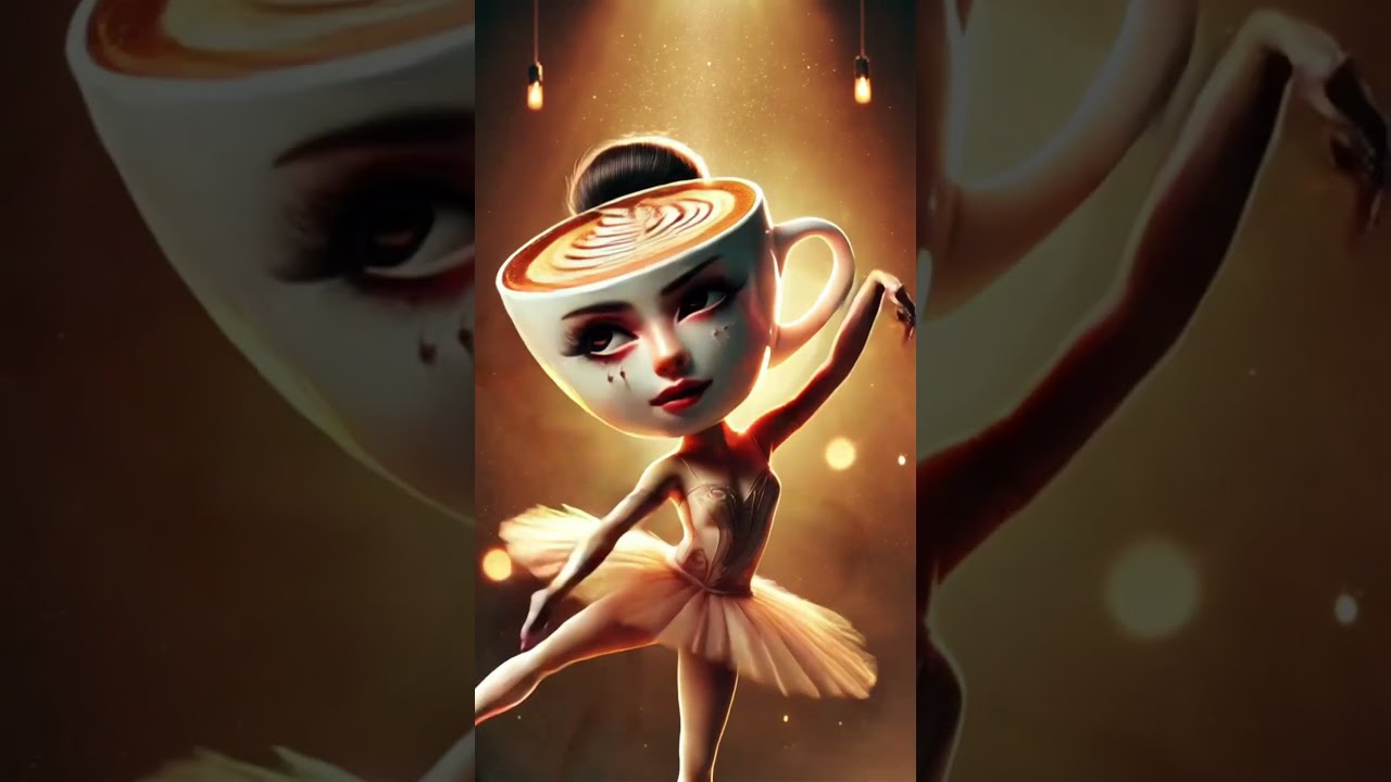 thumbnail image 2 of Ballerina Cappuccina - Italian Brainrot - Dětská Mikina S Kapucí 2 of 14