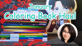 Details January Coloring Book Haul | 2022 Guide