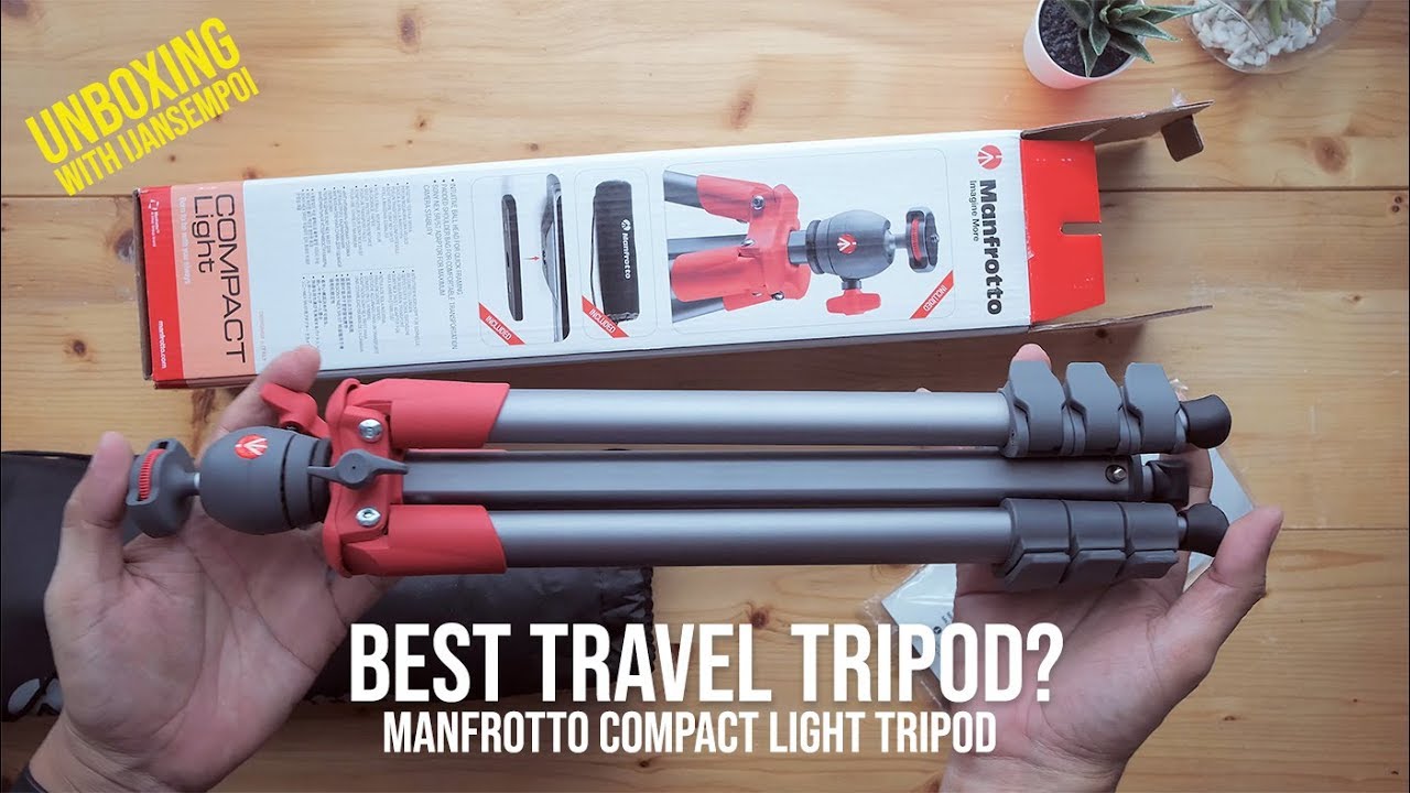 MANFROTTO COMPACT LIGHT - The tripod for travel? (UNBOXING) YouTube
