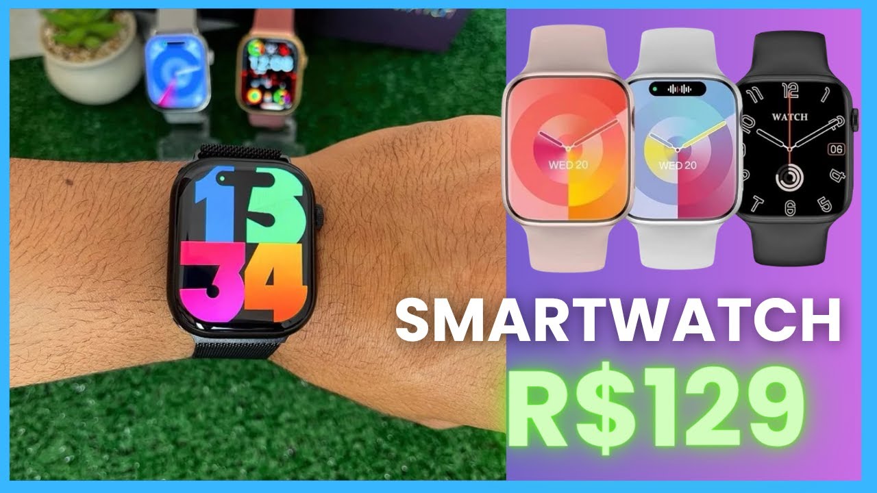 Smartwatch W29S Serie 9 Ilha Dinamica NFC Chat GPT