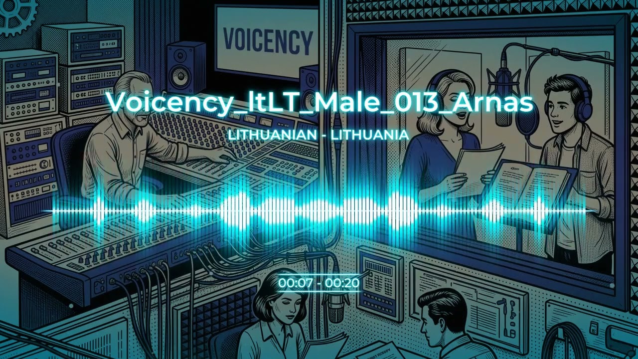 Lithuanian Male Voice - Voicency_ltLT_Male_013_Arnas