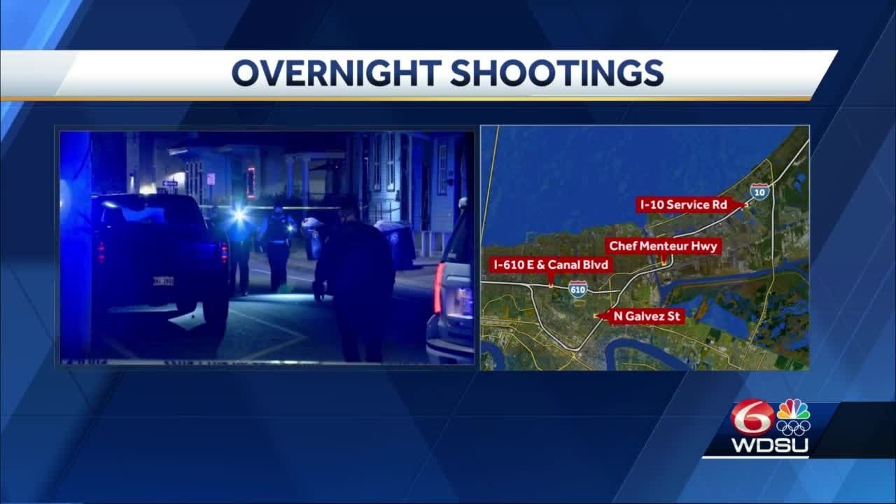 New Orleans police investigating 2 separate shootings - YouTube