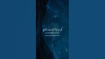 قل من رب السماوات السبع ورب العرش العظيم | القارئ ياسر الدوسري