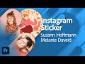 Eigene Instagram Sticker Illustrieren mit Susann Hoffmann und Melanie Daveid | Adobe Live
