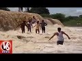 Waterfalls at Nanajipuram, Shamshabad, attracts visitors
