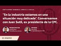 \"En la industria estamos en una situación muy delicada\". Juan Sutil, ex presidente de la CPC