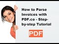 How to Parse Invoices with PDF.co