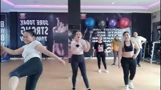 AEROBIC TERBARU 2023 BY DINERATU KEGEL BODY LANGUAGE NEW SPIRIT GYM MEDAN KIKUK KAKU IRMA N ROZ 🤣🤣🤣