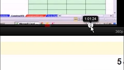Navigate Long Videos at excelisfun with Time Links in Show More Link Below Video