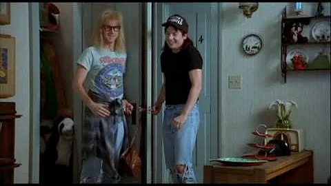 Wayne's world : Laverne and Shirley