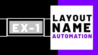 Automate Autocad Inserting Field to Match Layout tab Name |P9V2