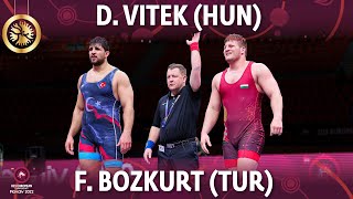 GOLD GR - 130 kg: D. VITEK (HUN) v. F. BOZKURT (TUR)