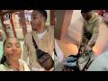 Nelly &amp; Wife Ashanti Take Son Kareem With Them During "Michael" Jackson Movie Date Night! 🎬