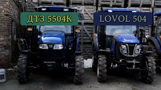 Вне конкуренции! Два лучших ТРАКТОРА в Украине - ДТЗ 5504К или Lovol 504