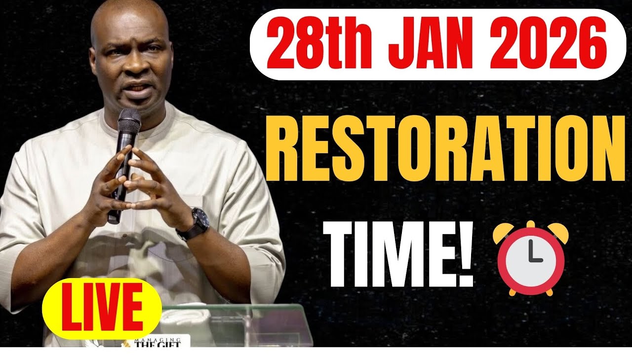 ⚠️ The Thief Is Exposed! Take Back Your Life, Peace & Destiny | Apostle Joshua Selman