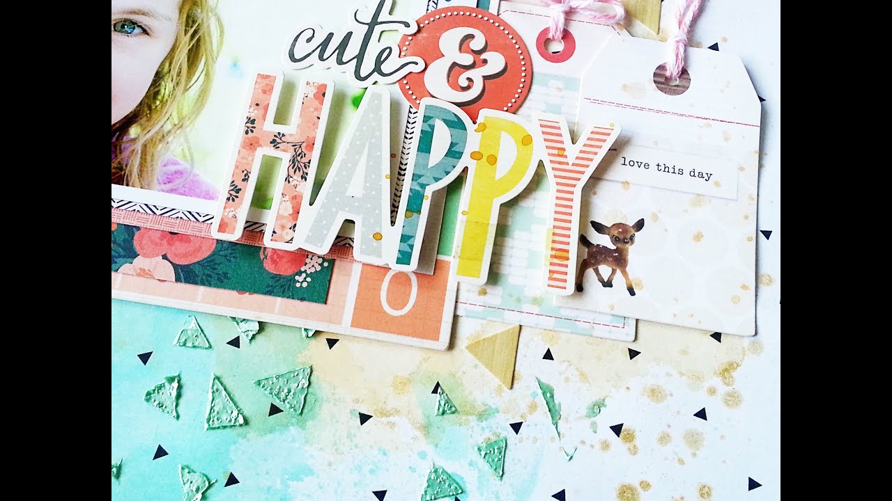 Scrapbooking & Mixed Media Tutorial With Irit YouTube