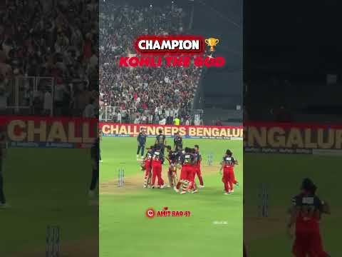 Champion 🏆 RCB #ipl2026 #viratkohli #newshorts