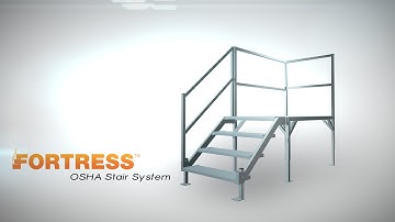Product Overview - FORTRESS® OSHA Stair System | EZ-ACCESS