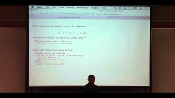 Software Foundations in Coq — Steve Zdancewic 4.1