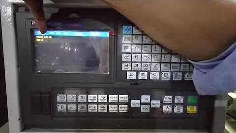 menghapus, membuat, editing dan memanggil program secara manual pada mesin FOCUS CNC NX-L300 2A