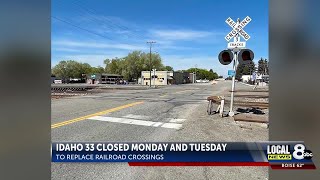 Traffic Alert: ITD announces highway closures in eastern Idaho for railroad work