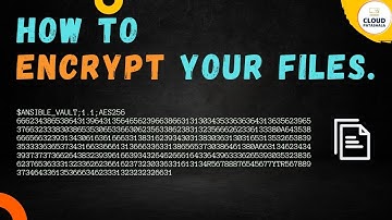 How to encrypt and decrypt files using ansible-vault and Docker.