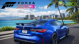 Forza Horizon 5 on Xbox One (TV View) – Smooth Driving, Beautiful Mexico Map &amp; Chill Gameplay