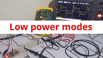 How to enter the low power mode in a STM32 - sleep, stop and standby modes.