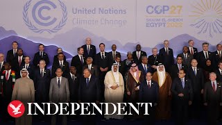 Live: World leaders deliver national statements at Cop27