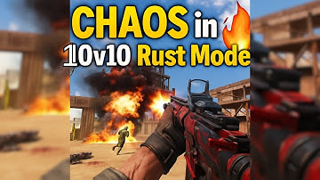 CHAOS in 10v10 Rust Mode! 🔥 Insane Killstreaks | COD Mobile Madness