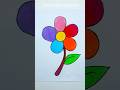 How To Draw A Flower Youtubeshorts Flowerdrawing Kidsdrawing 