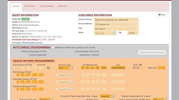 Programming a StarLink communicator to report Bosch Receivers