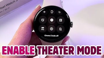 Google Pixel Watch 3 Tutorial - Enable or Disable Theater Mode with Simple Steps