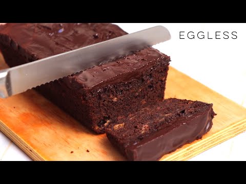 Dark Chocolate Banana  Cake  How to make chocolate banana cake  Moist chocolate cake