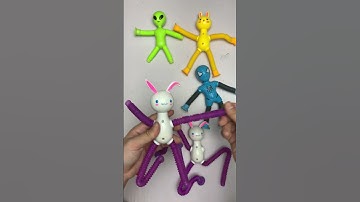 Robots Mini Rabbit Pop Sound ASMR Creating satisfying POP #asmrsounds #satisfying #relaxing