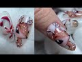 Новогодний маникюр | олень гель лаком| новогодняя роспись ногтей | nail art