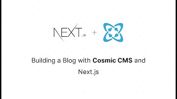 Building a Blog with Cosmic CMS and Next.js (Part 2)