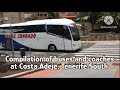 Compilation of buses and coaches at Costa Adeje, Tenerife South