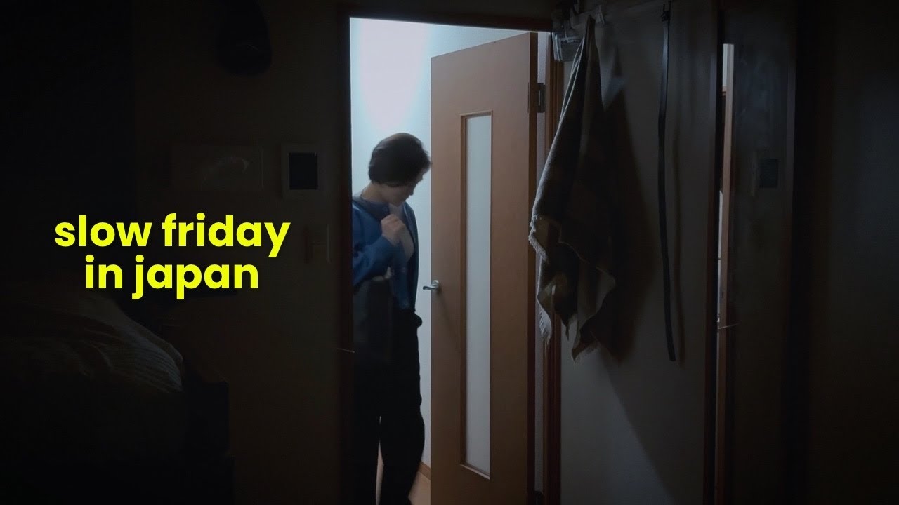 Slow Friday in Japan | Work Day Routine, Cozy Night & Little Moments
