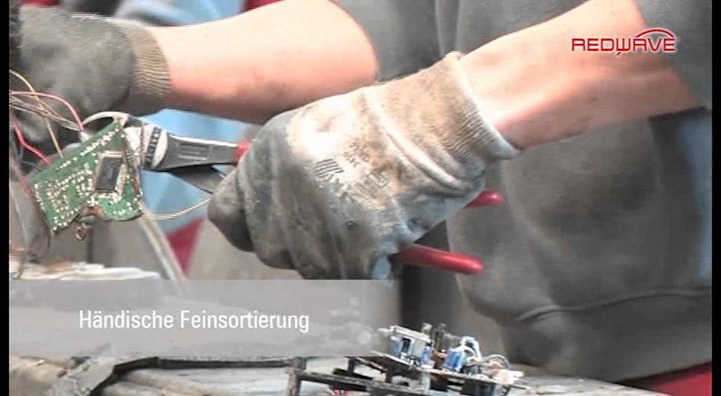 REDWAVE - Aufbereitungsanlage für Elektroaltgeräte (E-Schrott)