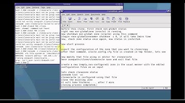 Zone administration  Clonning non global zone video 2 of 2
