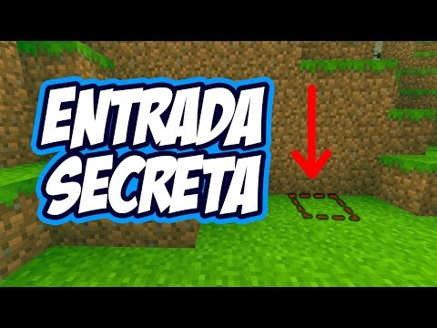 Tutorial Como Hacer Una Entrada Secreta En Minecraft