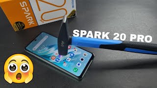 Tecno Spark 20 Pro Screen Scratch & Glass Durability Test 🔨🛠️