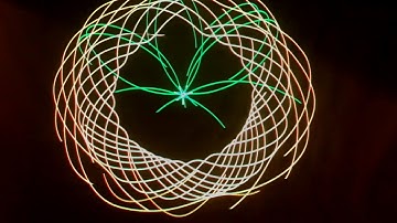 Audio reactive laser abstracts.