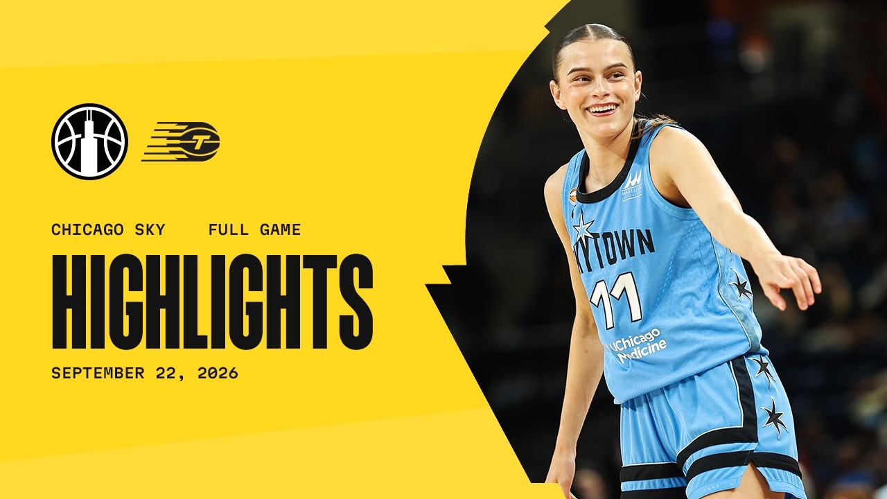 HIGHLIGHTS: Sky Claim Victory Over Tempo 97-85 in Home Finale