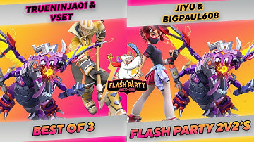 Flash Party Face-Off: Season 5 - Trueninja01 & VSET Vs Jiyu & Bigpaul608