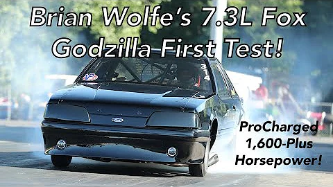 Brian Wolfe 7.3L Godzilla ProCharged Foxbody Hits ...